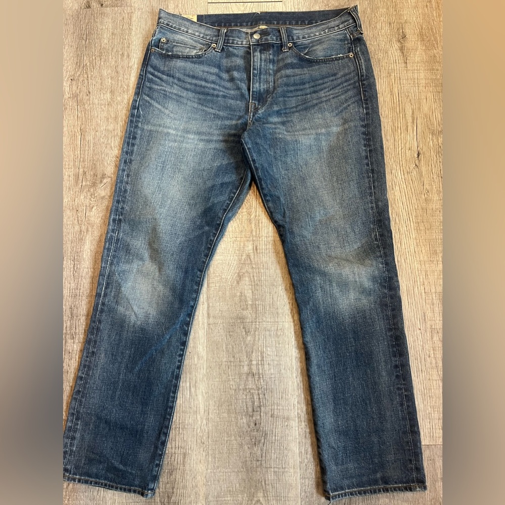 J. Crew Style 770 Slime Blue jeans Size W36 L39
